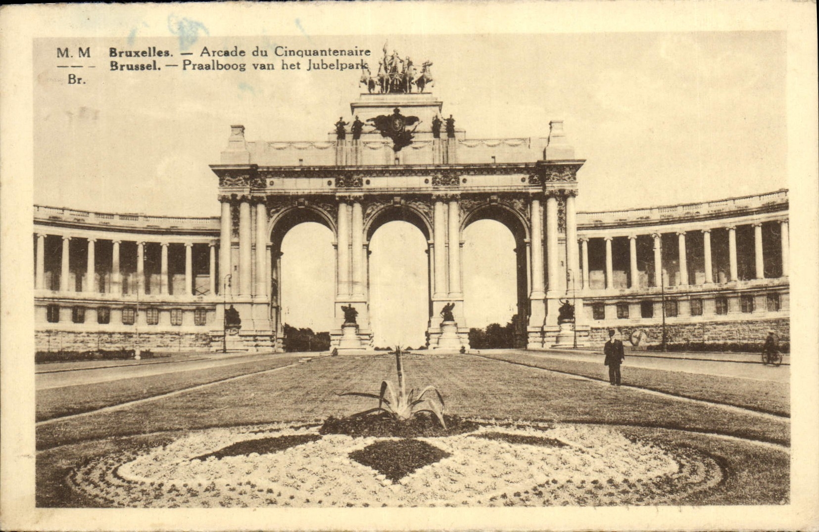 CPA Bruxelles Arcade du Cinquantenaire 