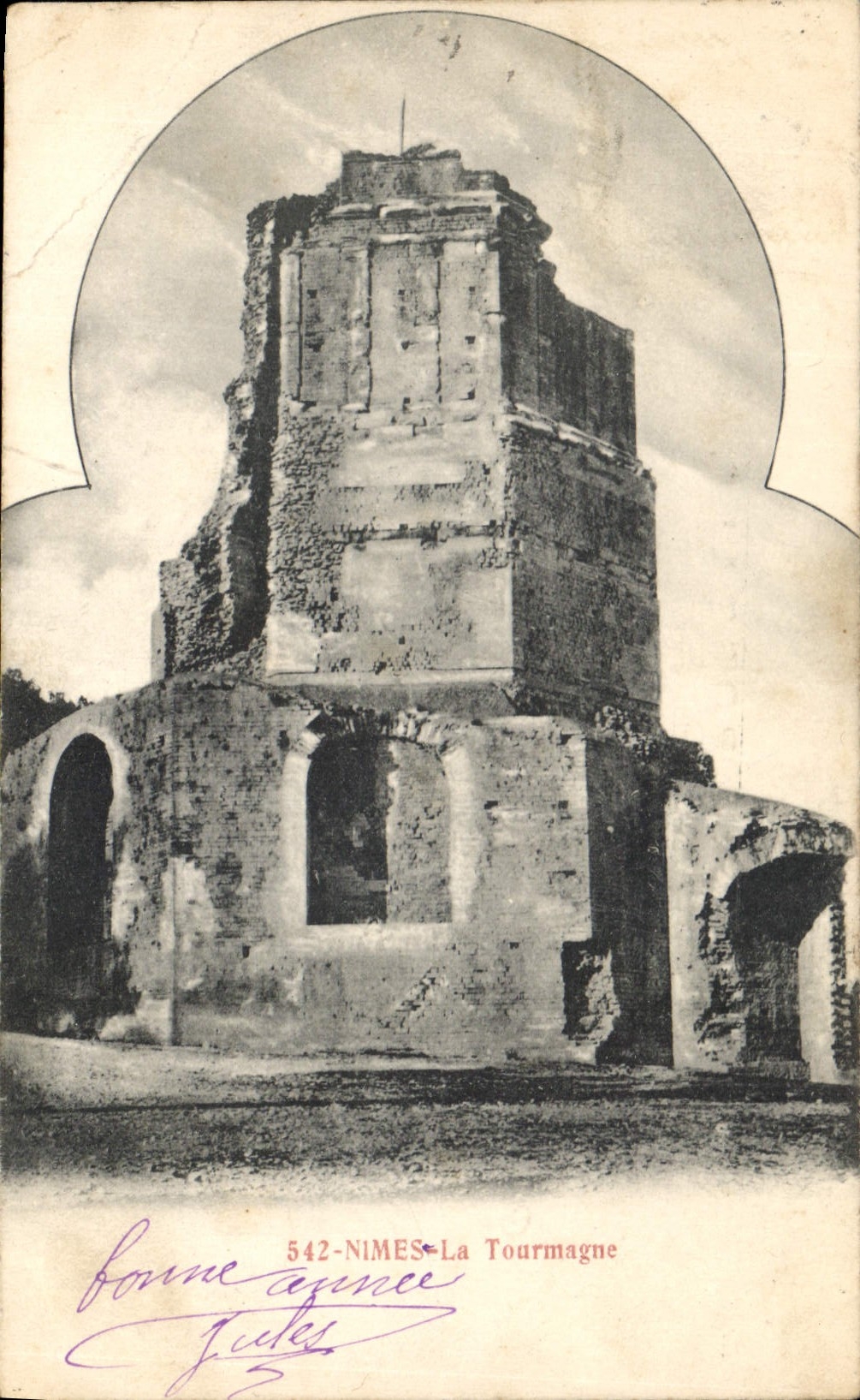 CPA Nimes la Tourmagne 