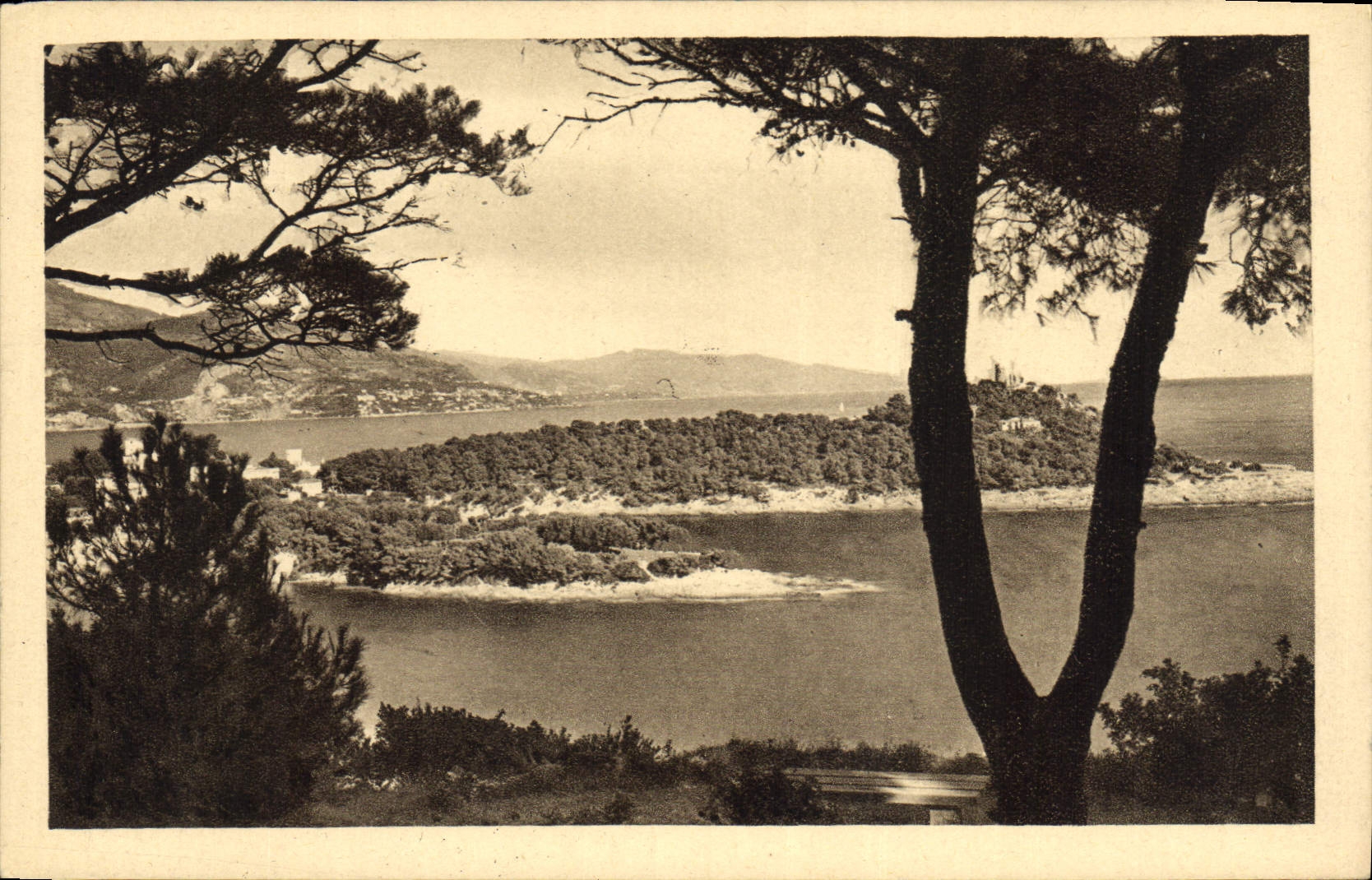 CPA Saint Jean Cap Ferrat Presqu'ile Saint Hospice