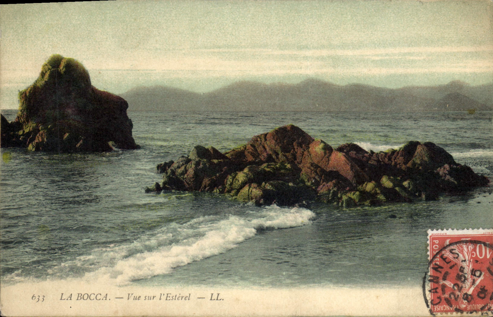 CPA La Bocca vue sur l'Esterel 