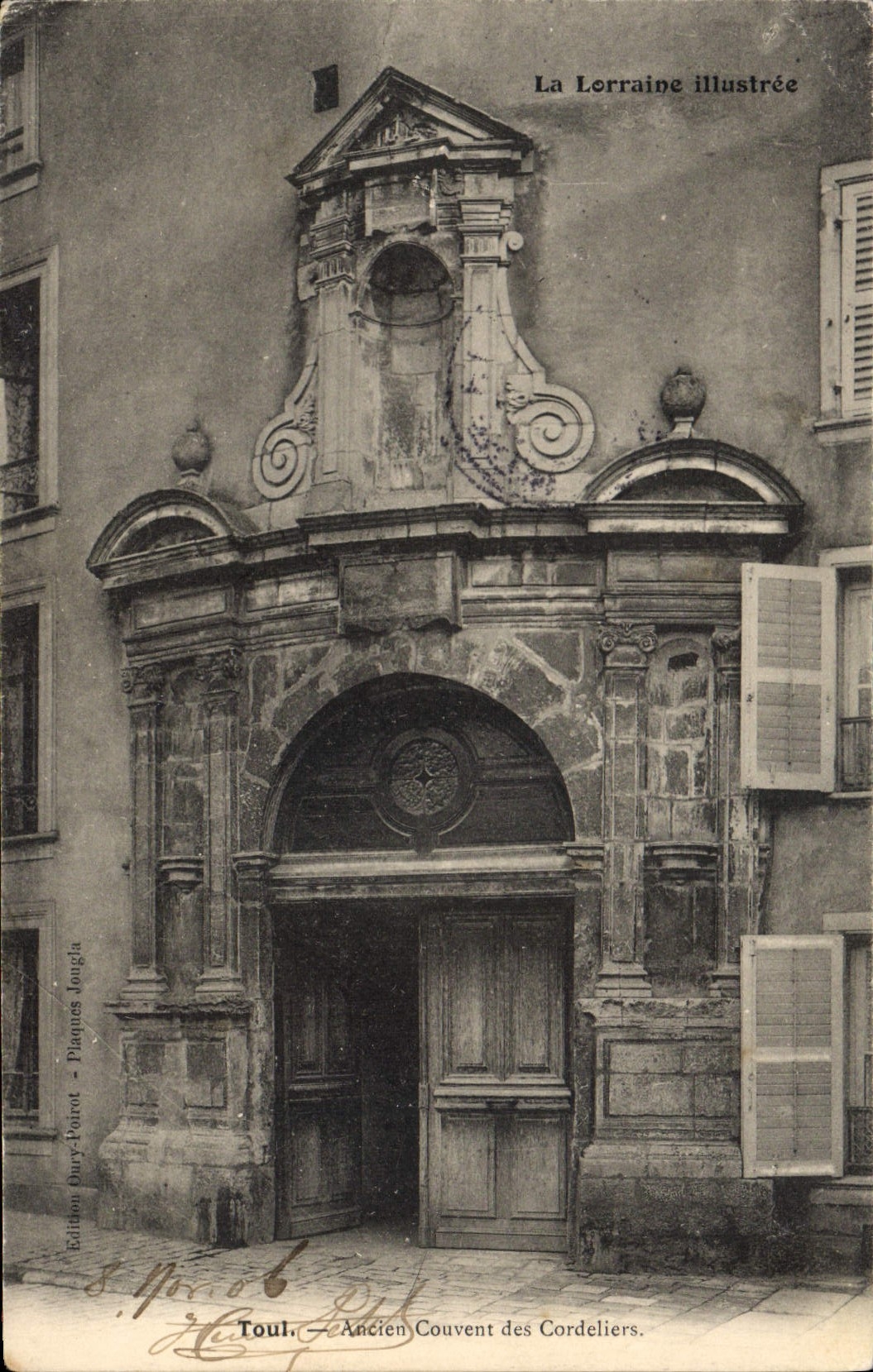 CPA La Lorraine Illustree Toul Ancien Couvent des Cordeliers 