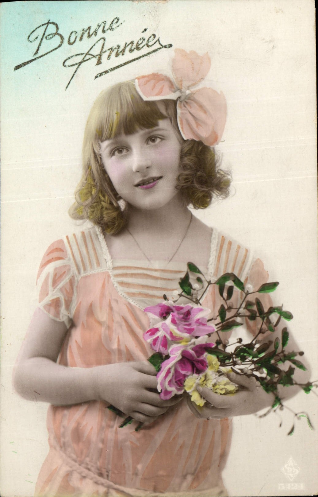 CPA Bonne Annee Enfant