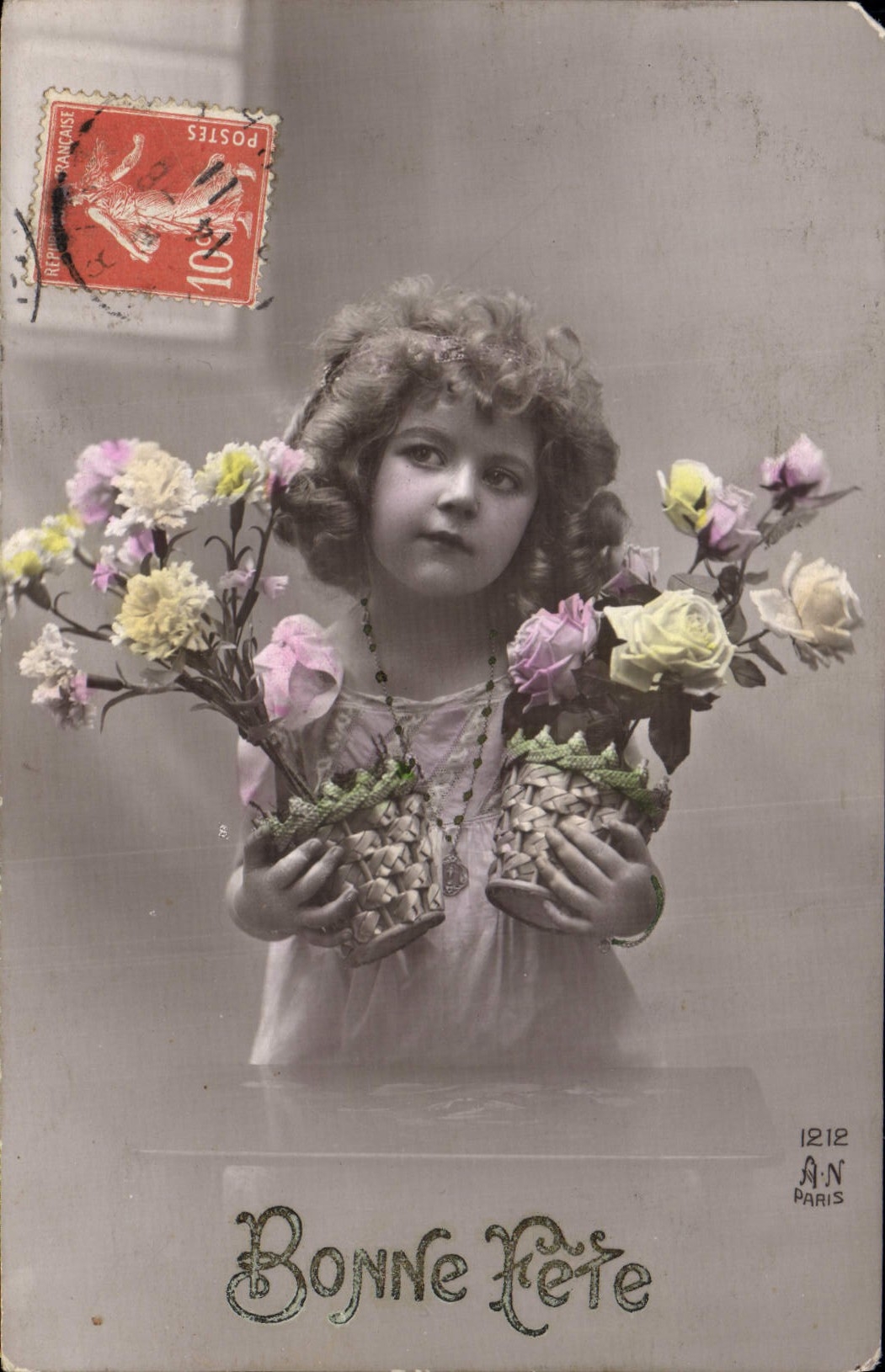 CPA Bonne Fete Enfant