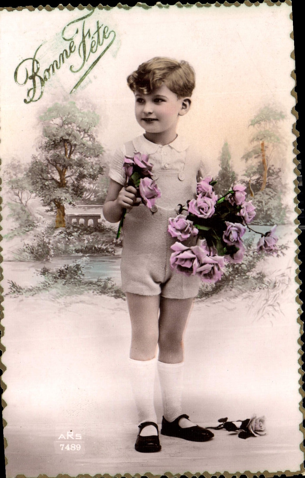 CPA Bonne Fete Enfant