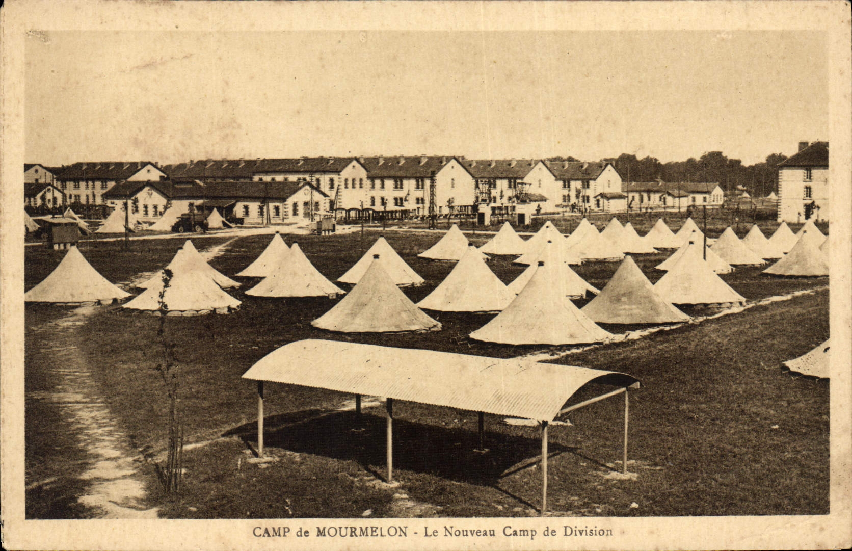 CPA Camp de Mourmelon Le Nouveau Camp de Division