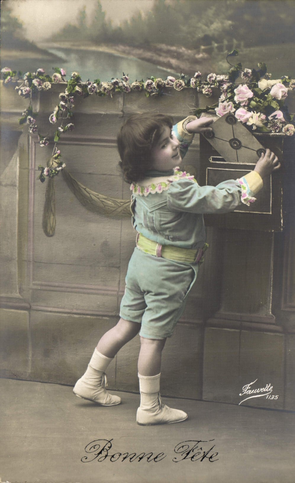 CPA Bonne Fete Enfant