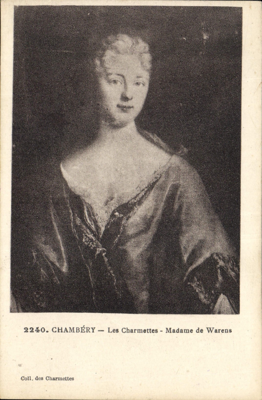 CPA Chambery Les Charmettes Madame de Warens 
