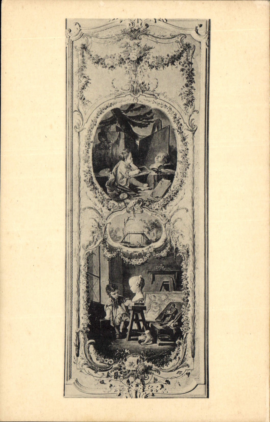 CPA Painting and Sculpture by Francois Boucher 1703 1770 The Frick Collection New York
