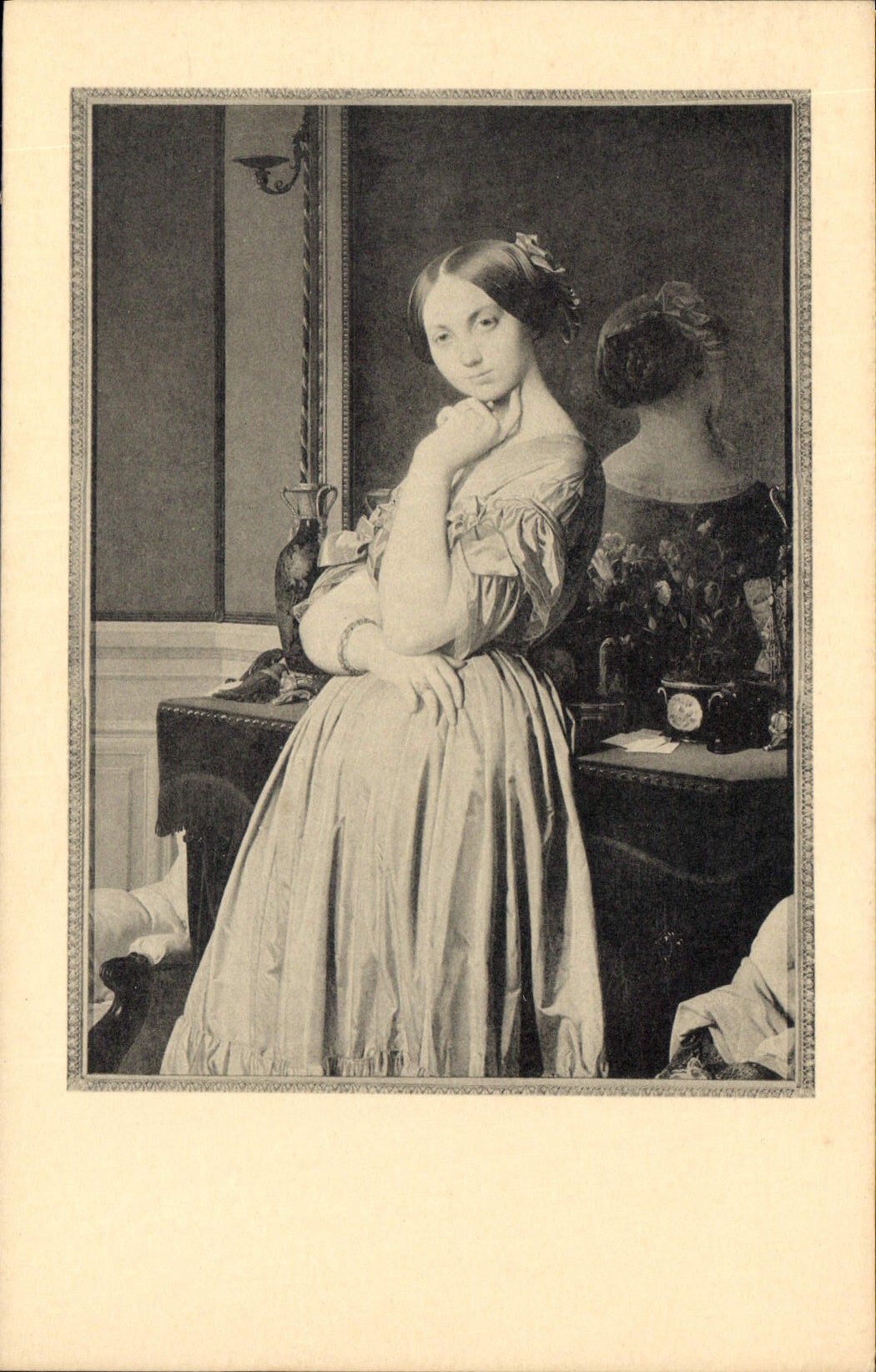 CPA Comtesse d'Haussonville by Jean August Dominique Ingres 1780 1867 The Frick Collection New York