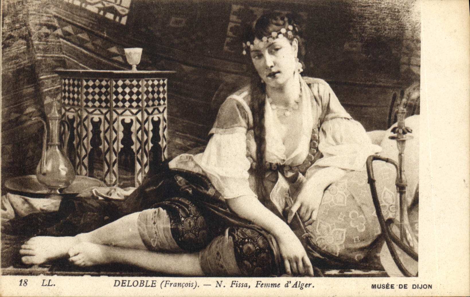 CPA Deloble Francois N Fissa Femme d'Alger