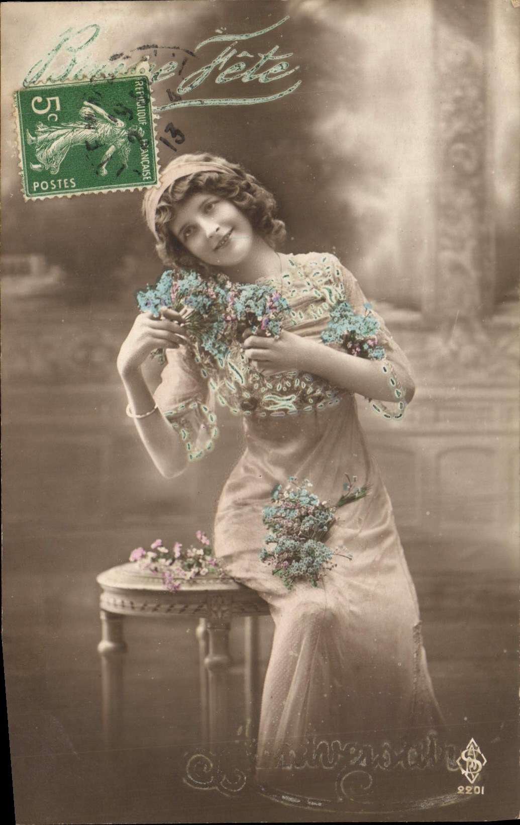 CPA Bonne fete Femme