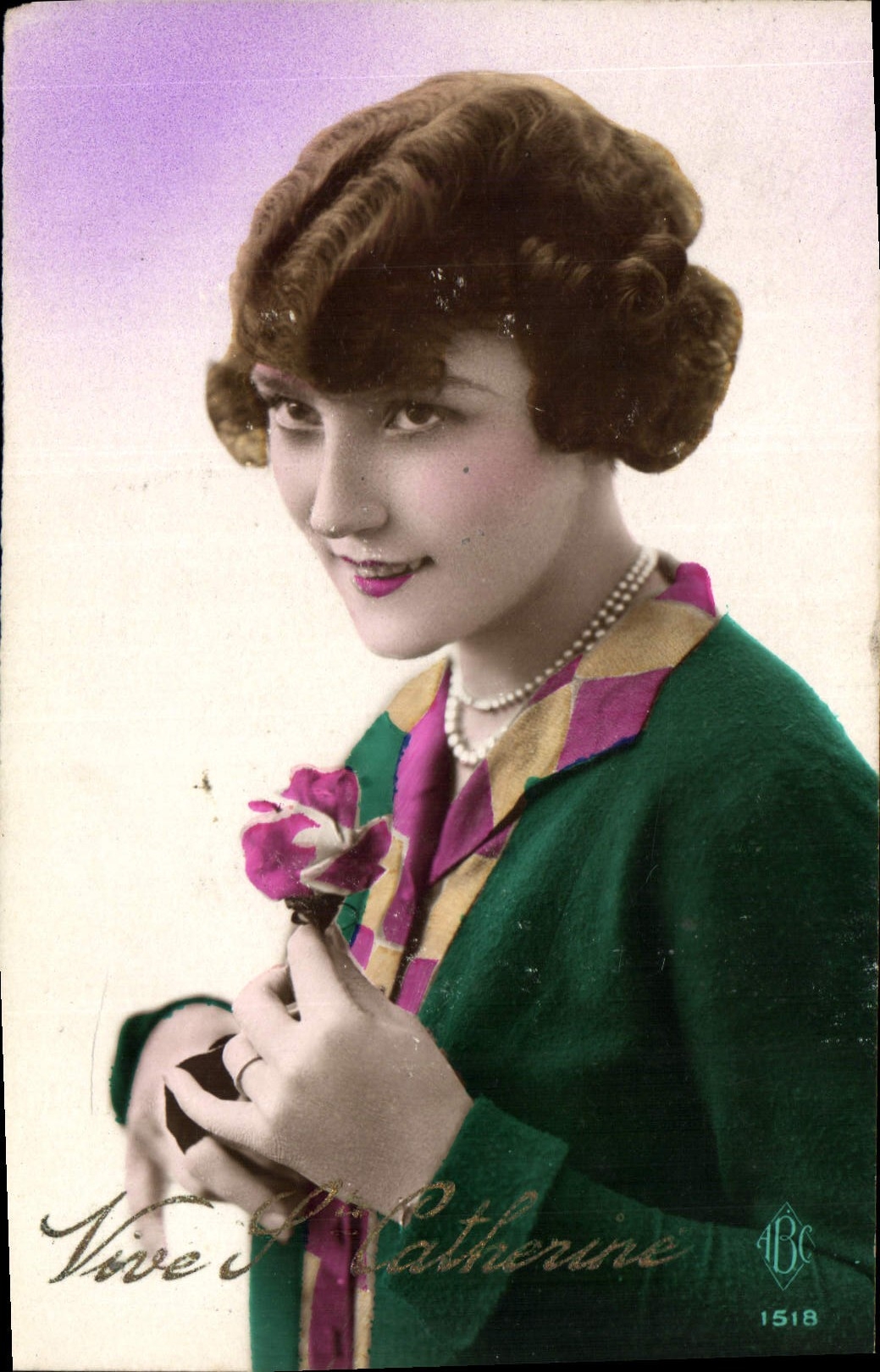 CPA Vive Ste Catherine Femme