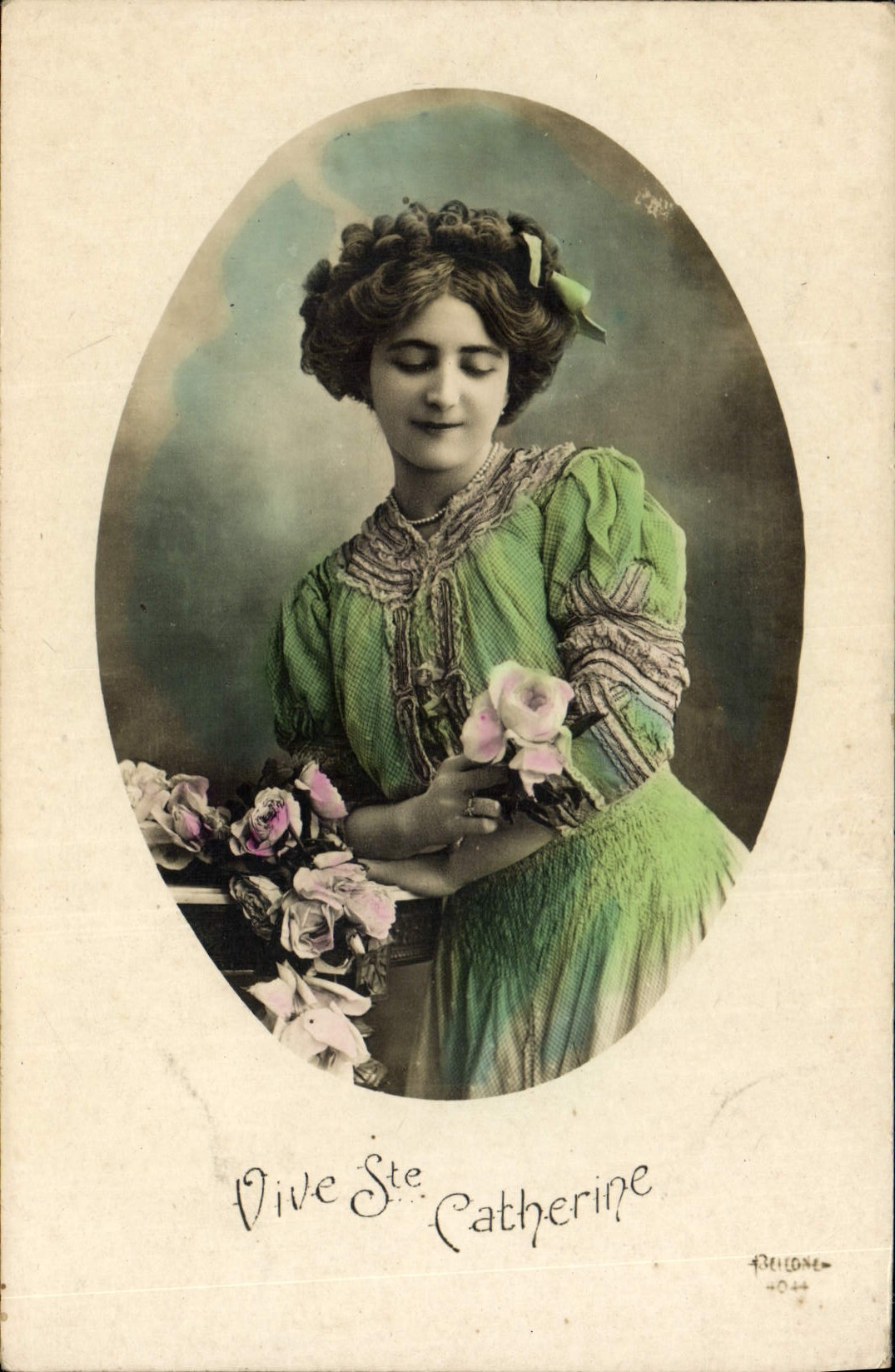 CPA Vive Ste Catherine Femme