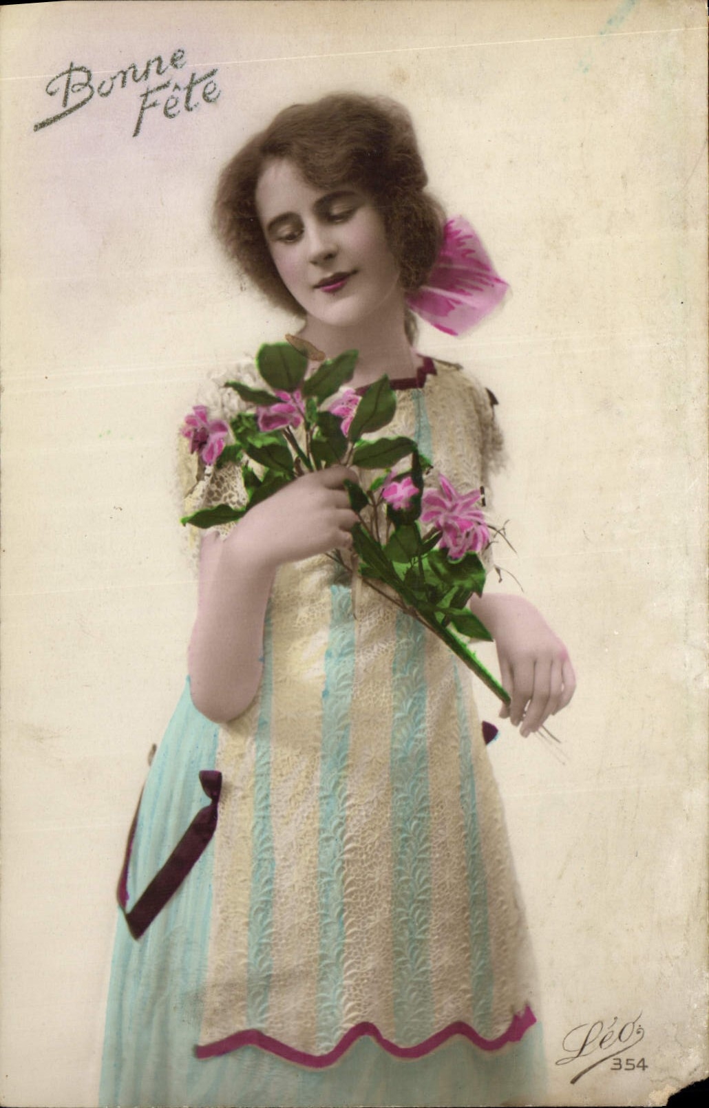 CPA Bonne fete Femme