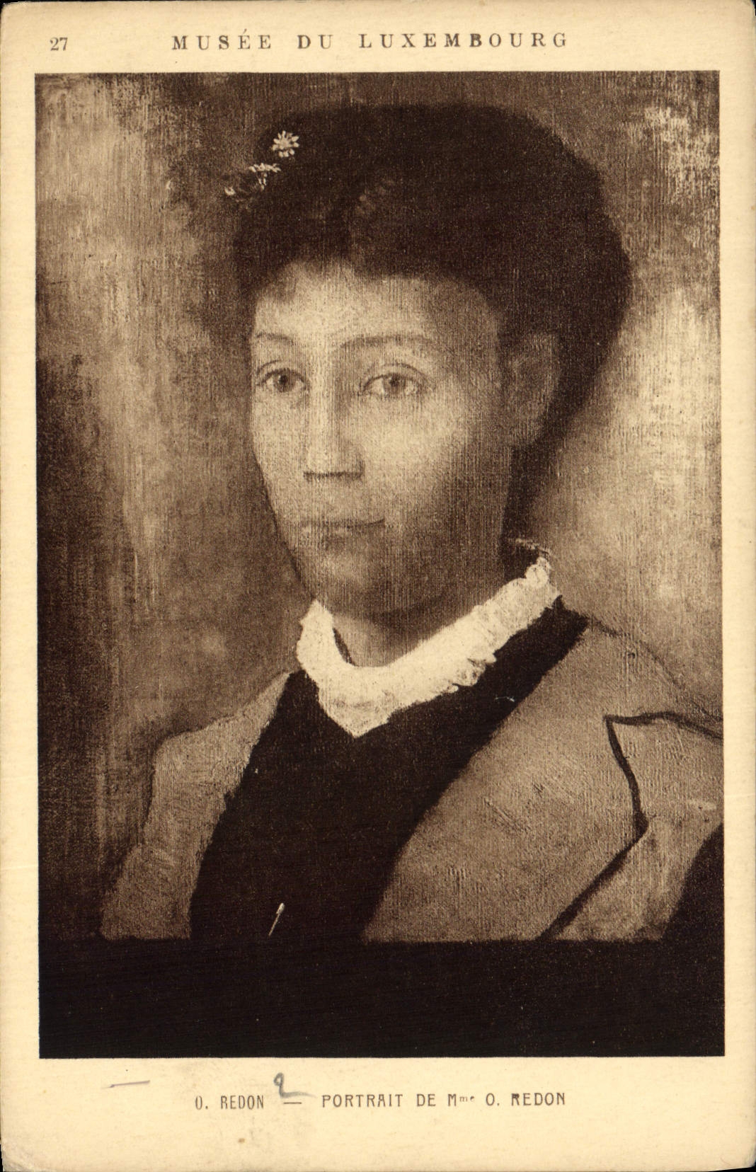 CPA Musee du Luxembourg Redon Portail de M Medon 