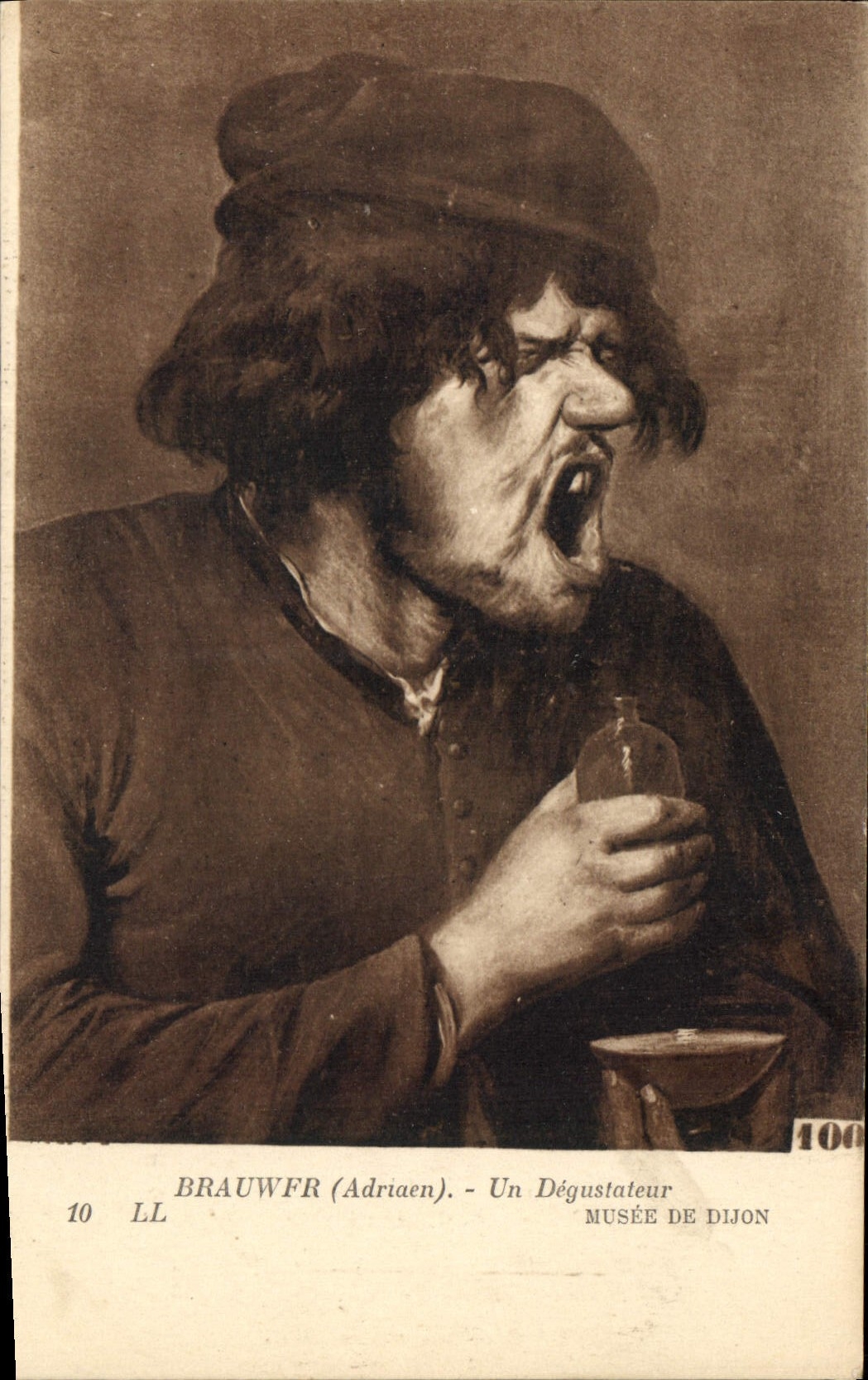 CPA Brauwfr Adriaen un Degustateur Musee de Dijon