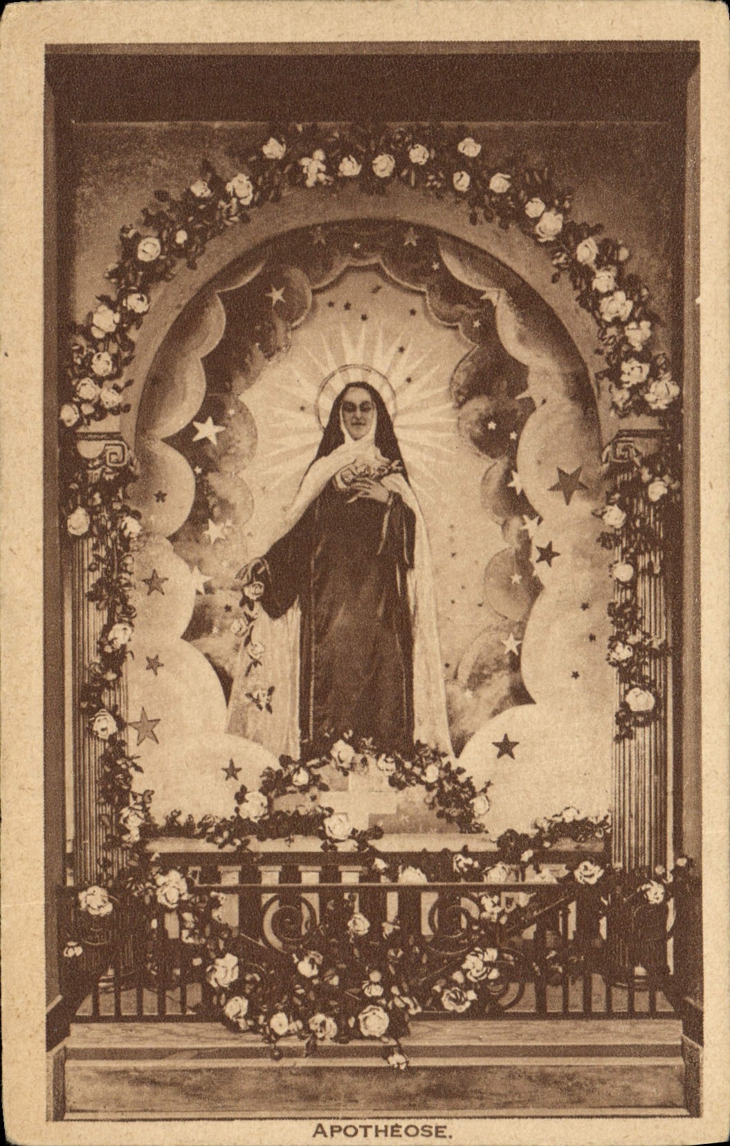 CPA Apotheose Lisieux Diorama de Sainte Therese de l'Enfant Jesus 