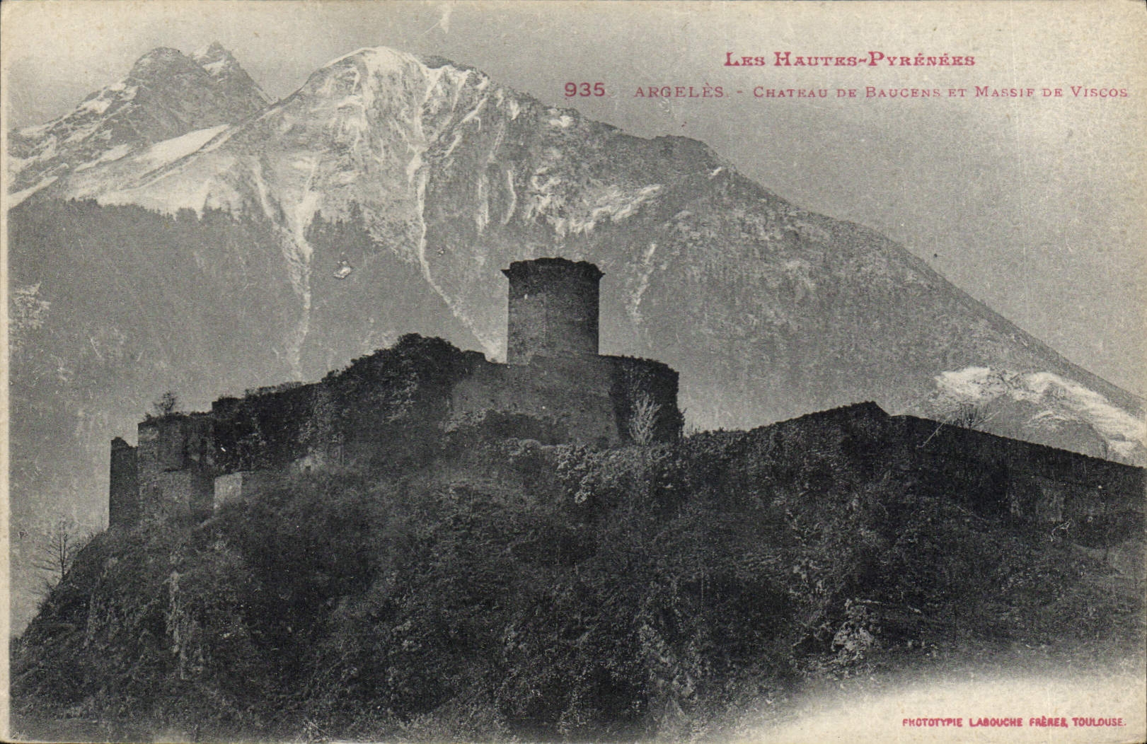 CPA Les Hautes Argeles Chateau de 