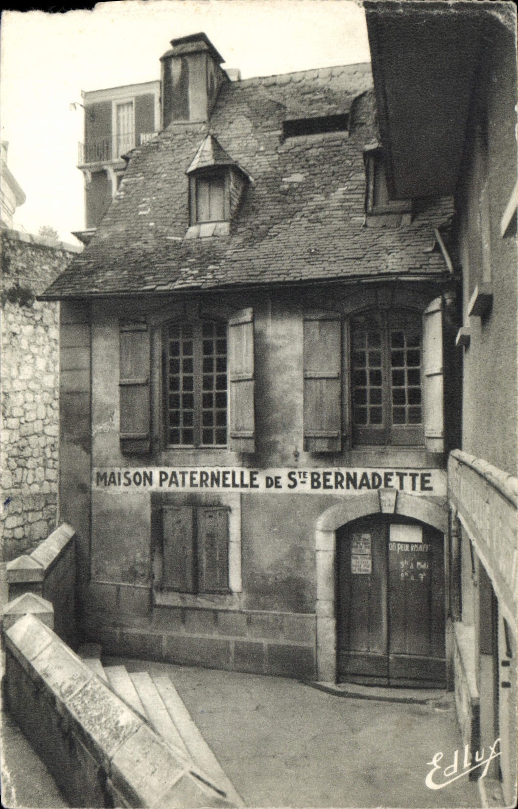 CPA Lourdes Maison Paternelle de Sainte Bernadette Soubirous 