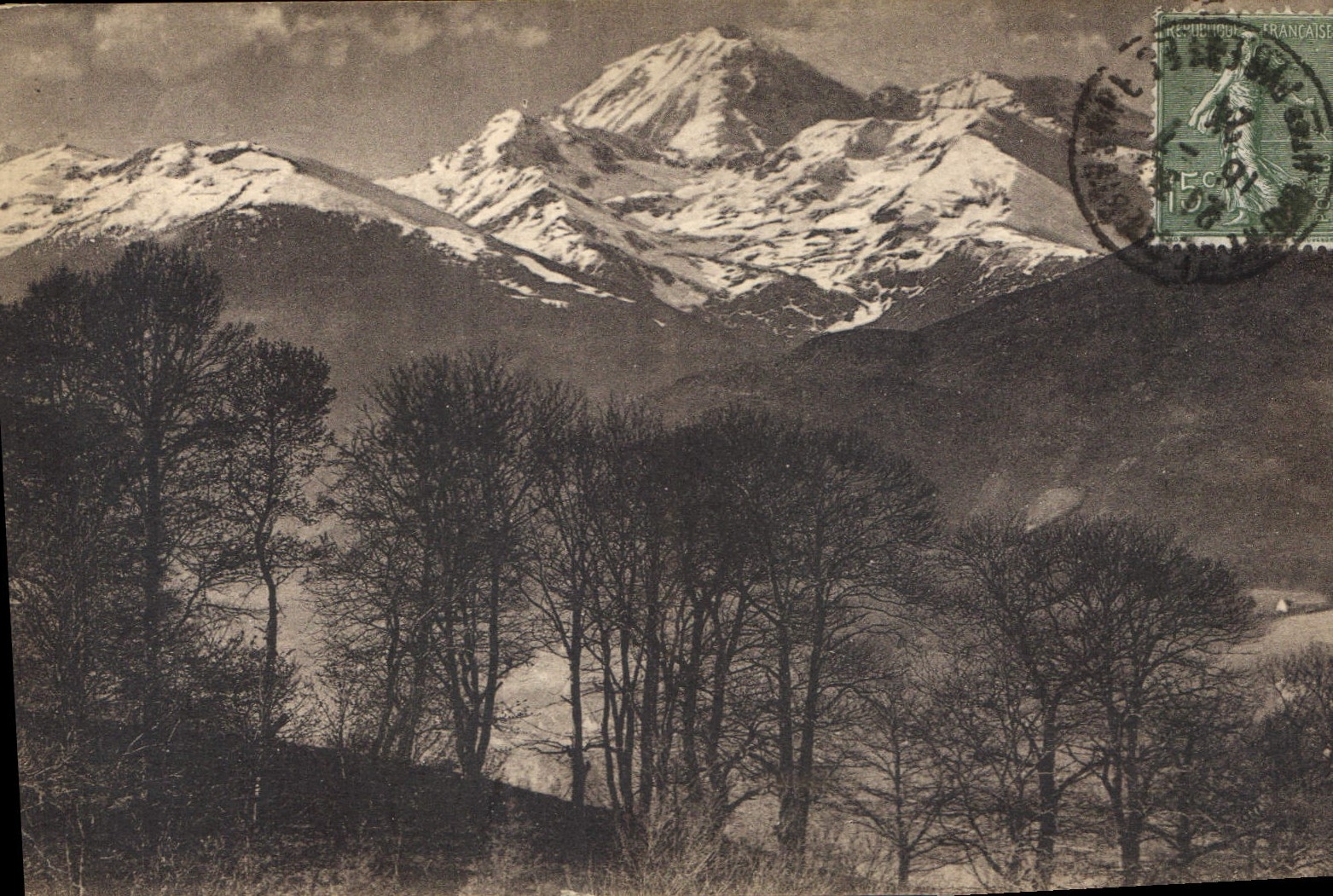 CPA Bagneres de Bigorre le Pic du Midi du des Palomieres 