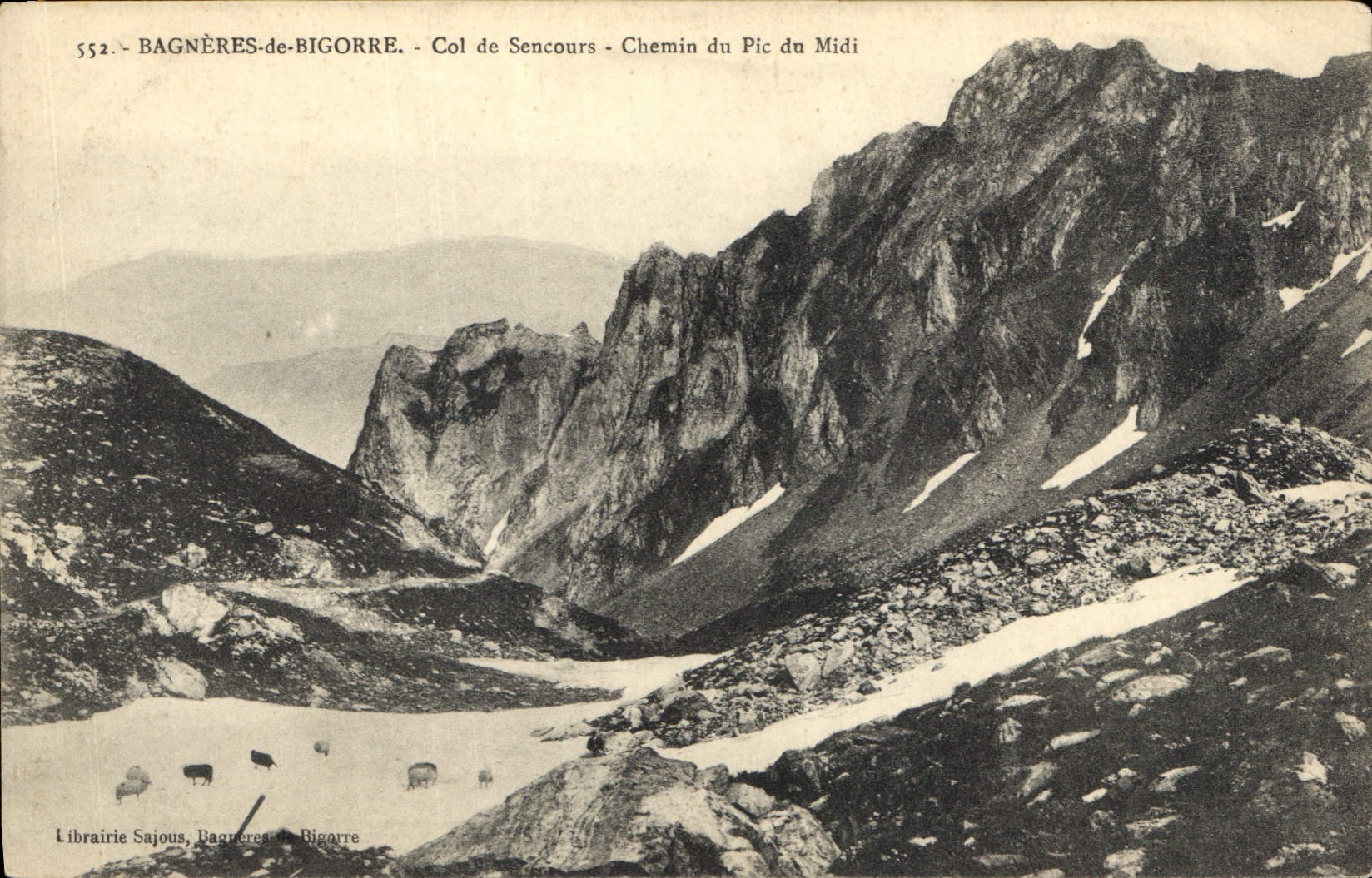 CPA Bagneres de Bigorre Col de Sencours Chemin du Pic du Midi
