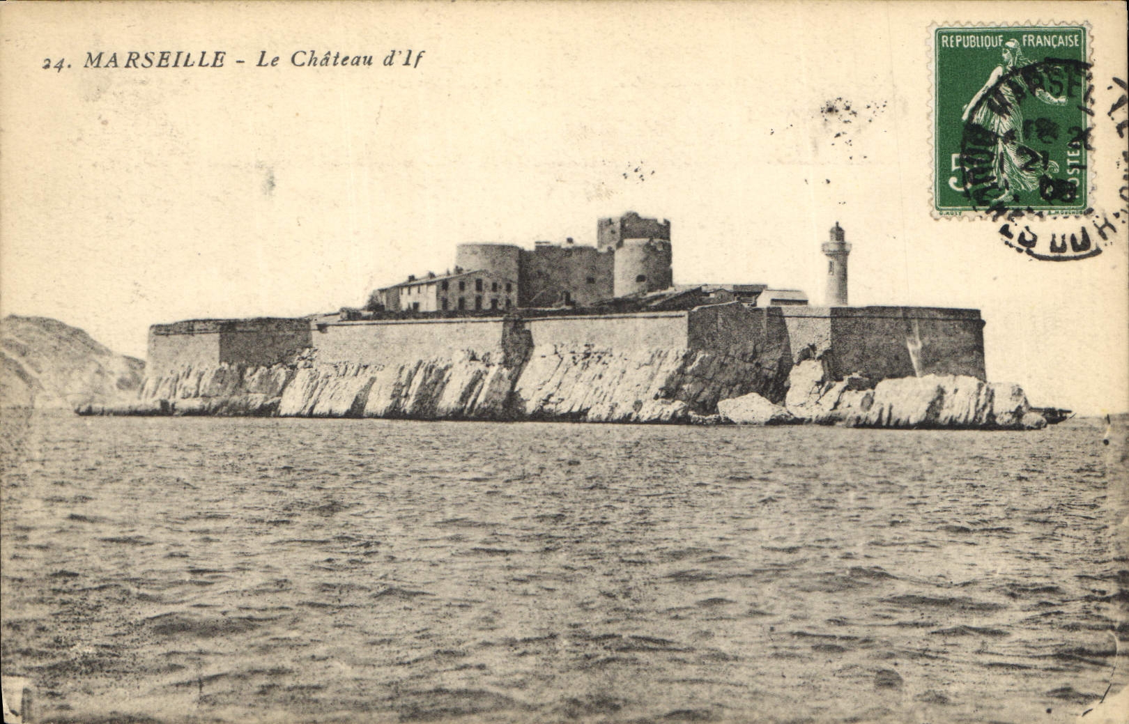 CPA Marseille Le Chateau d'If
