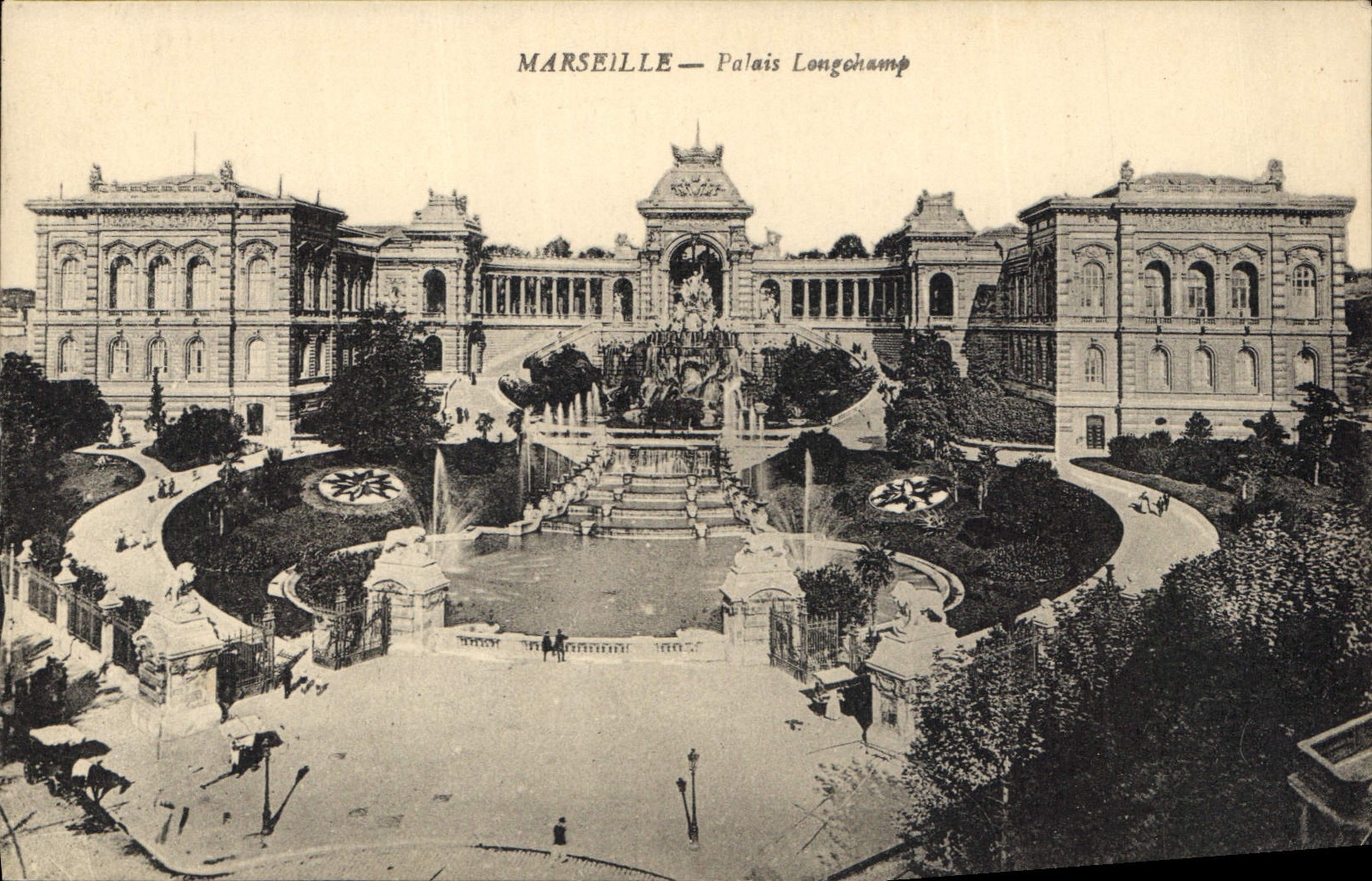CPA Marseille Palais Longchamp 
