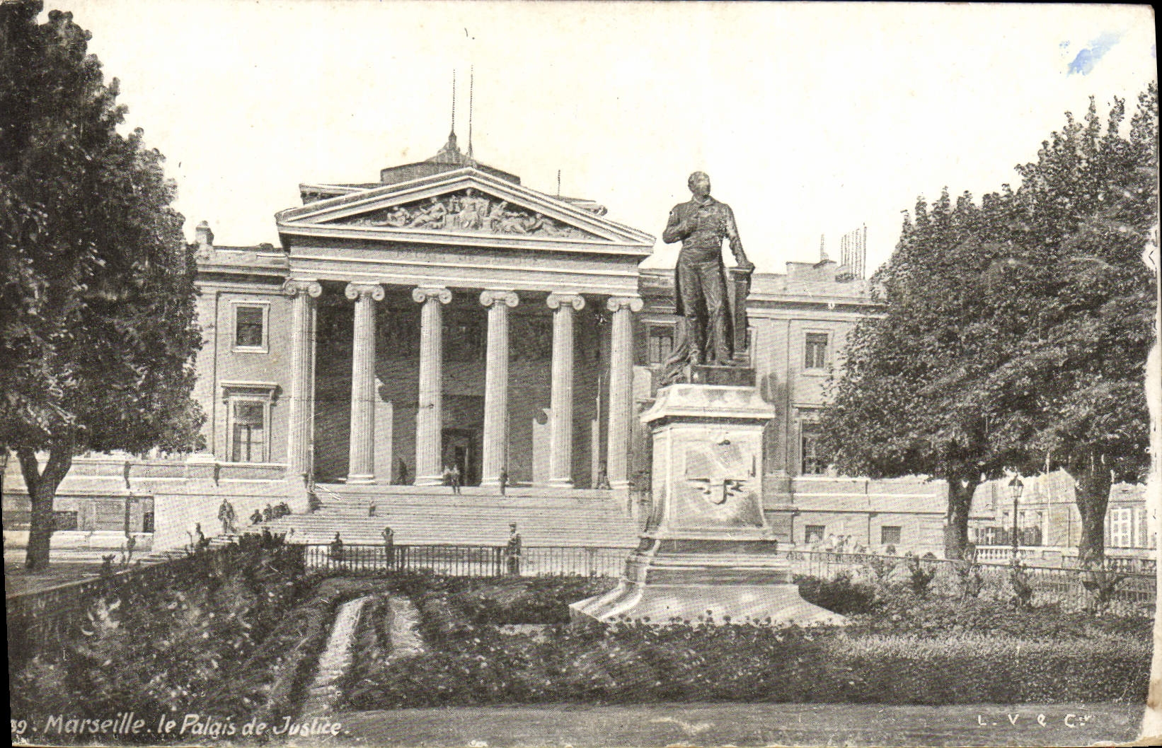 CPA Marseille la Palais de Justice 