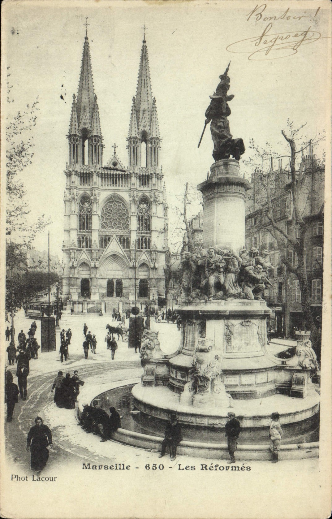 CPA Marseille Les Reformes 