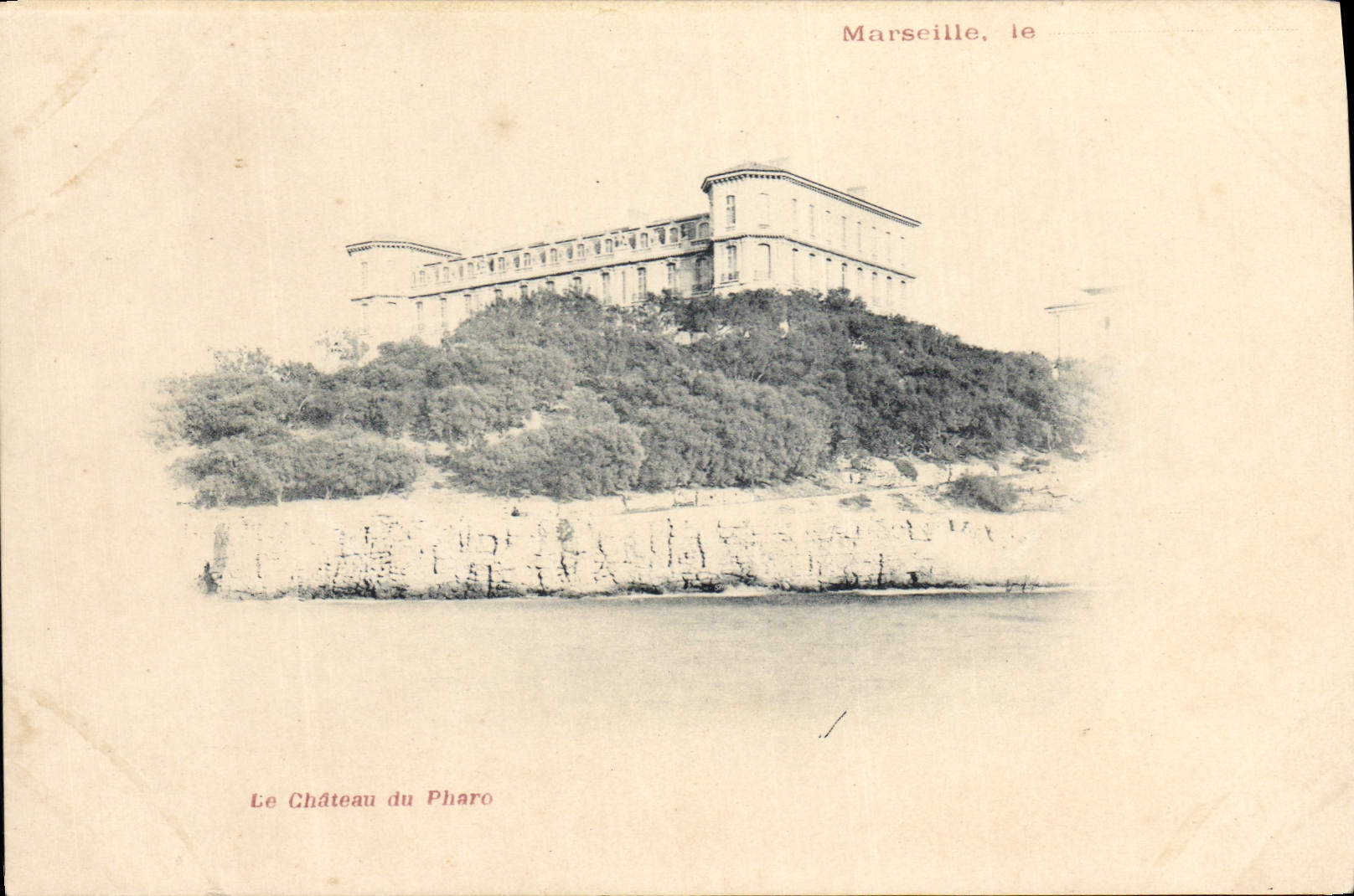 CPA Marseille Le Chateau du Phare 