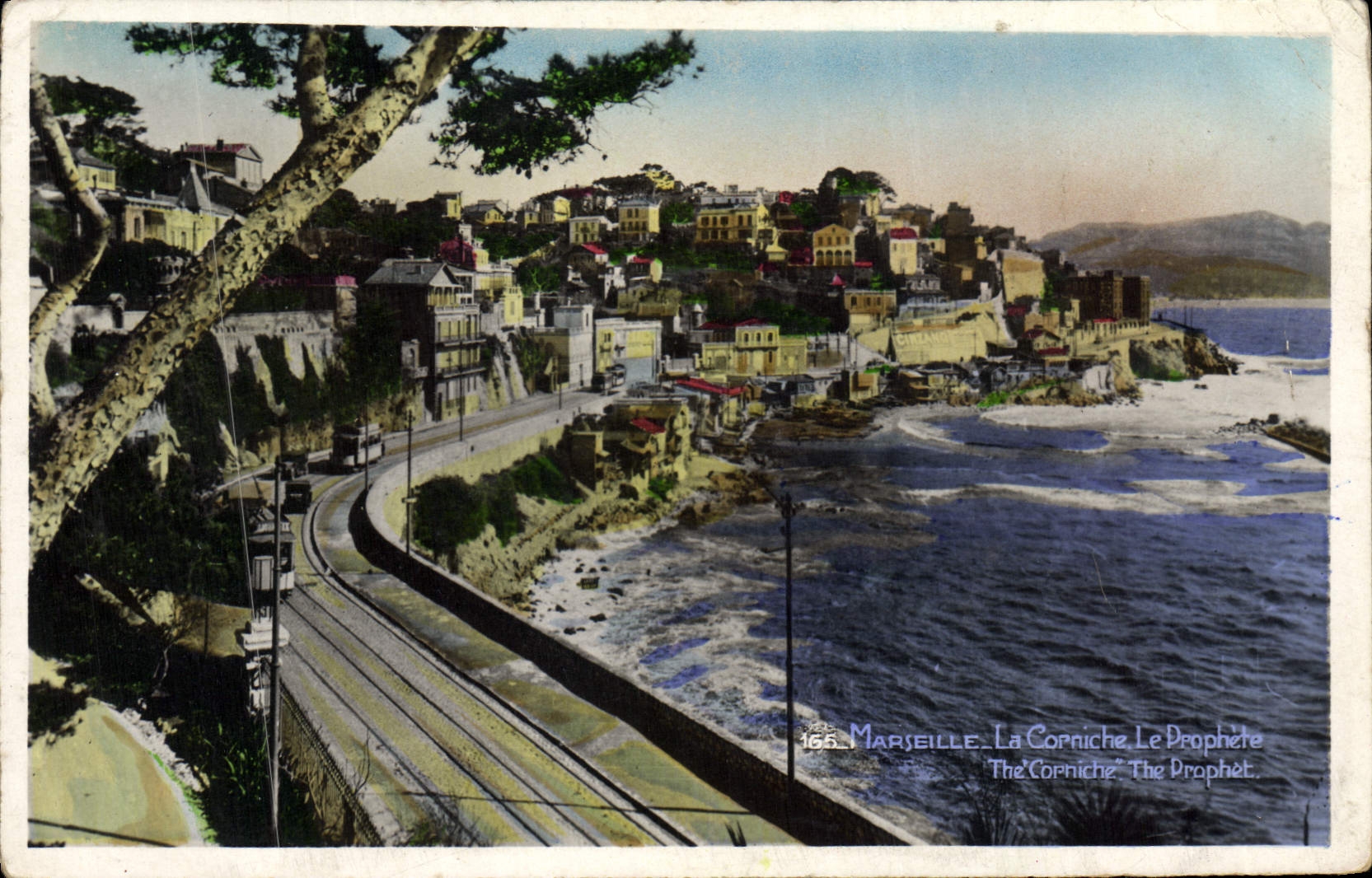 CPA Marseille La Corniche le Prophete 