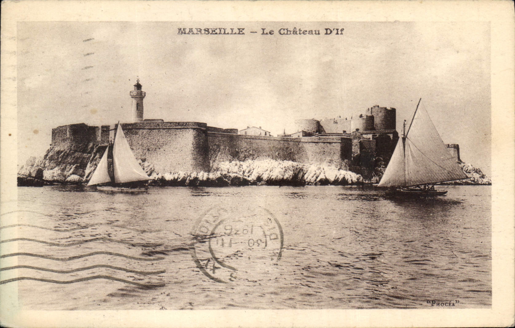 CPA Marseille Le Chateau D'If