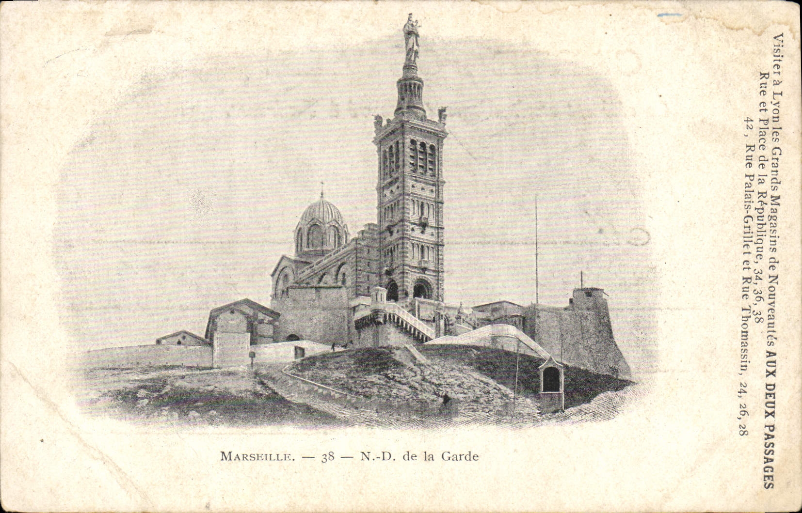 CPA Marseille N D de la Garde 