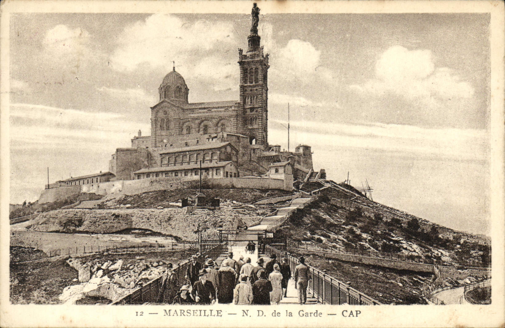 CPA Marseille N D de la Garde 