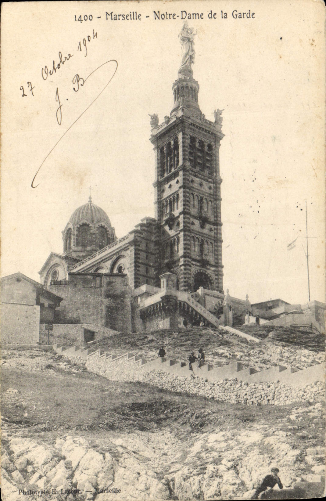 CPA Marseille Notre Dame de la Garde 