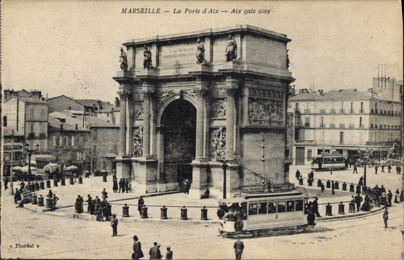 CPA Marseille La Porte d'Aix