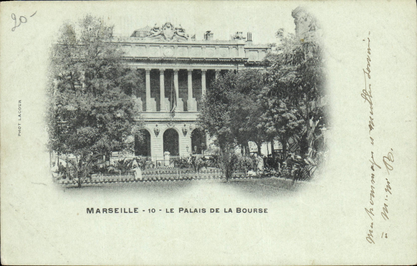 CPA Marseille Le Palais de la Bourse 