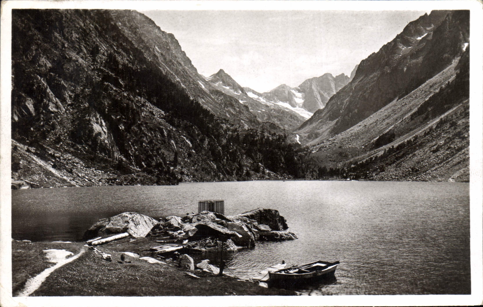 CPA Cauterets le Lac de Gaube 