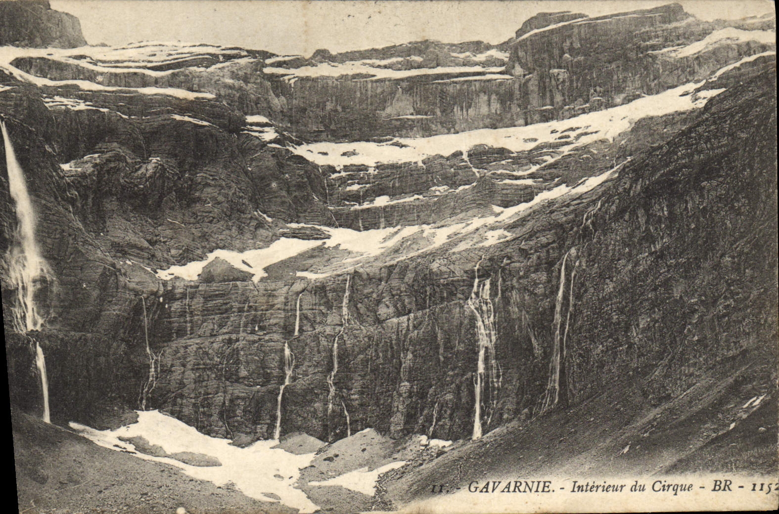 CPA Gavarnie Interieur du Cirque 