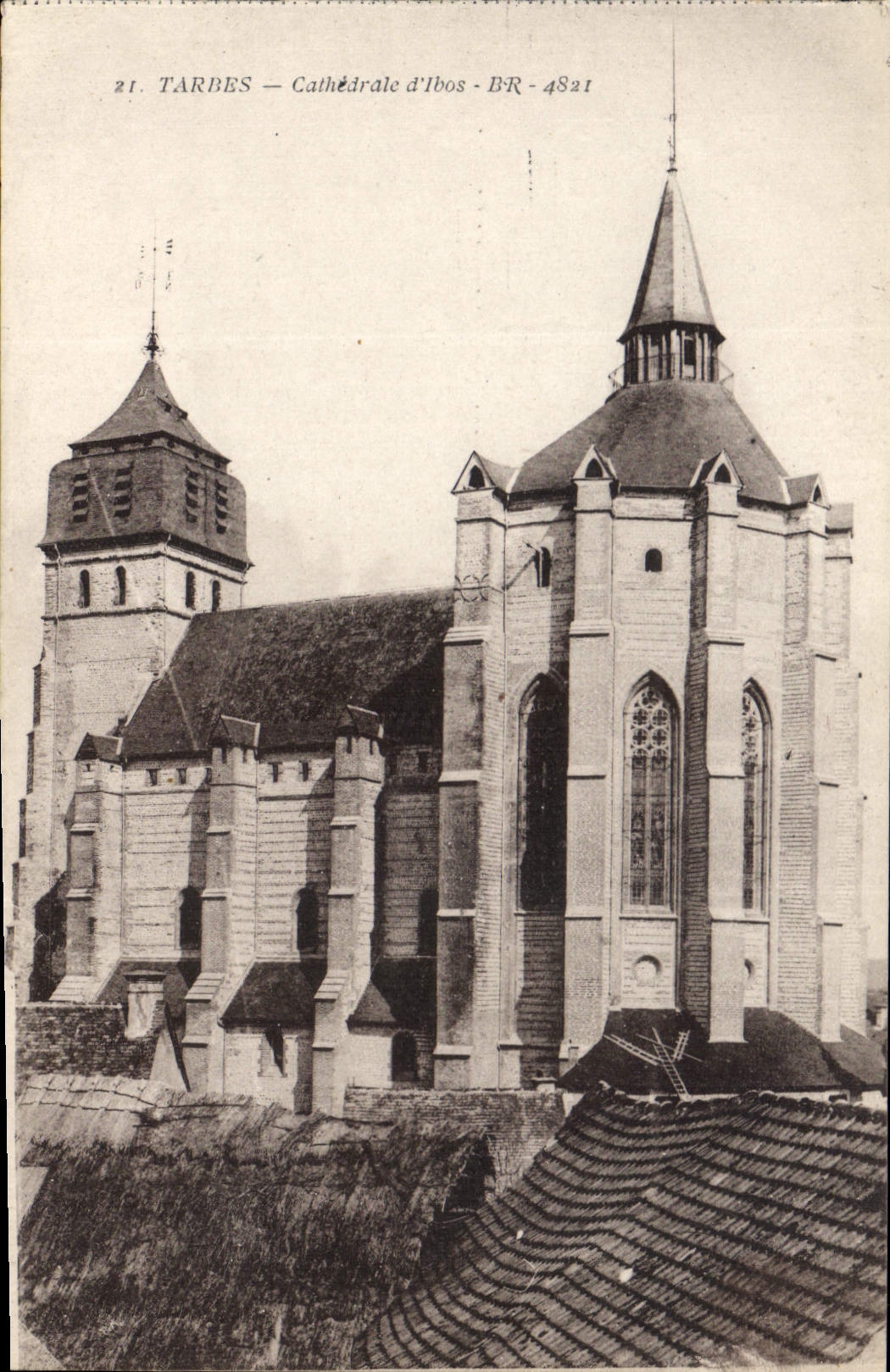 CPA Tarbes Cathedrale d'Ibos 