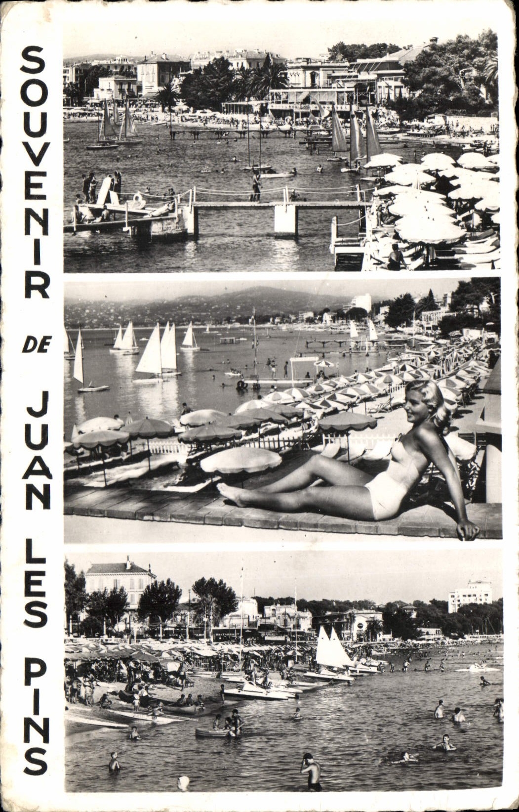 CPA Souvenir de Juan les Pins 