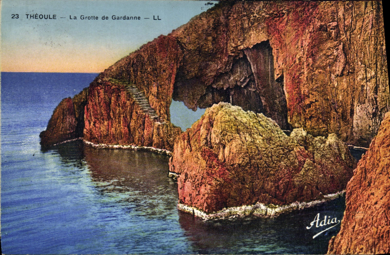CPA Theoule La Grotte de Gardanne