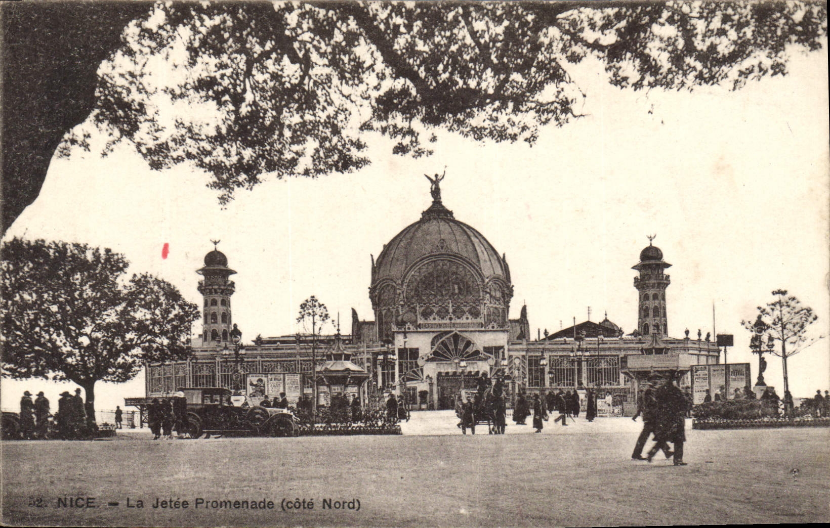 CPA Nice la Jetee Promenade Cote Nord 