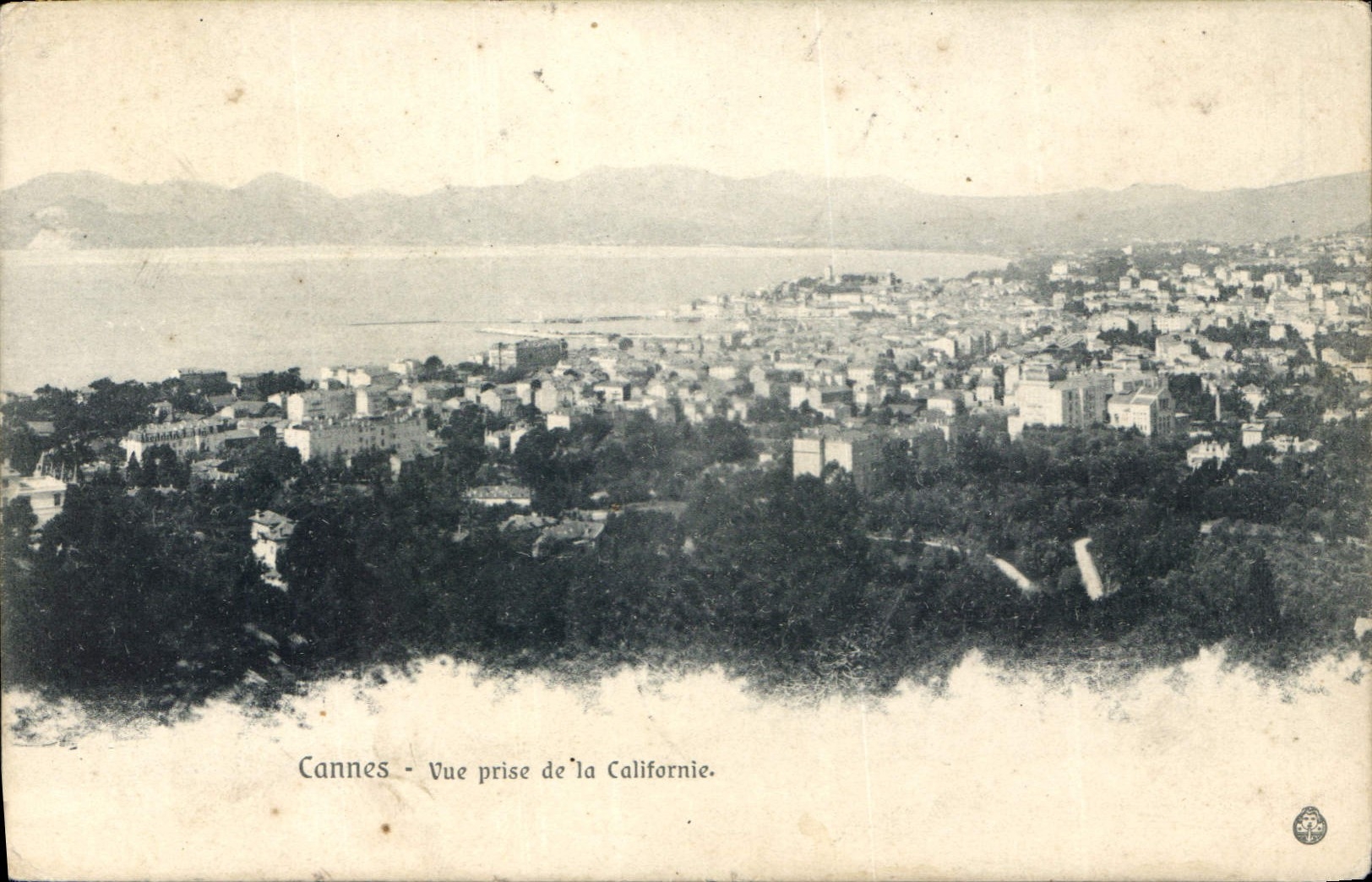 CPA Cannes vue prise de la Californie 