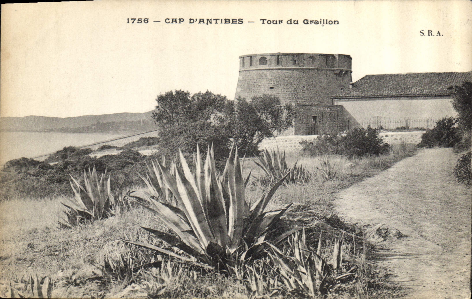 CPA Cap d'Antibes tour du Craillon