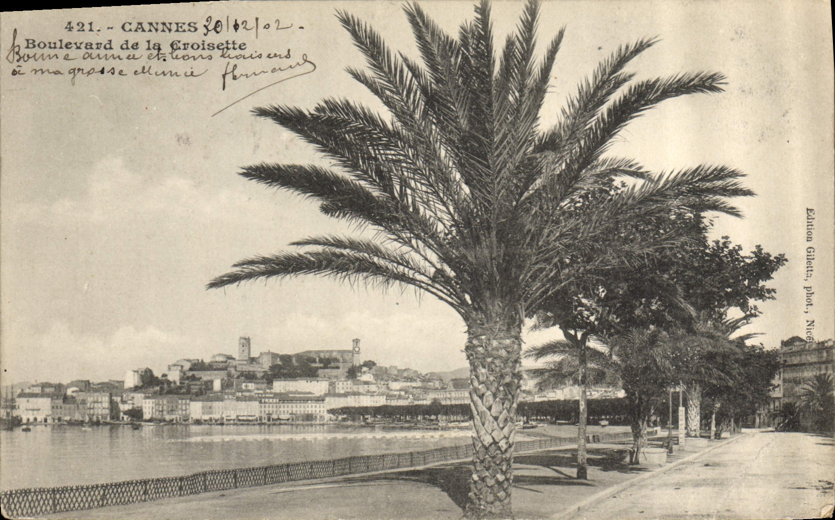 CPA Cannes Boulevard de la Croisette 