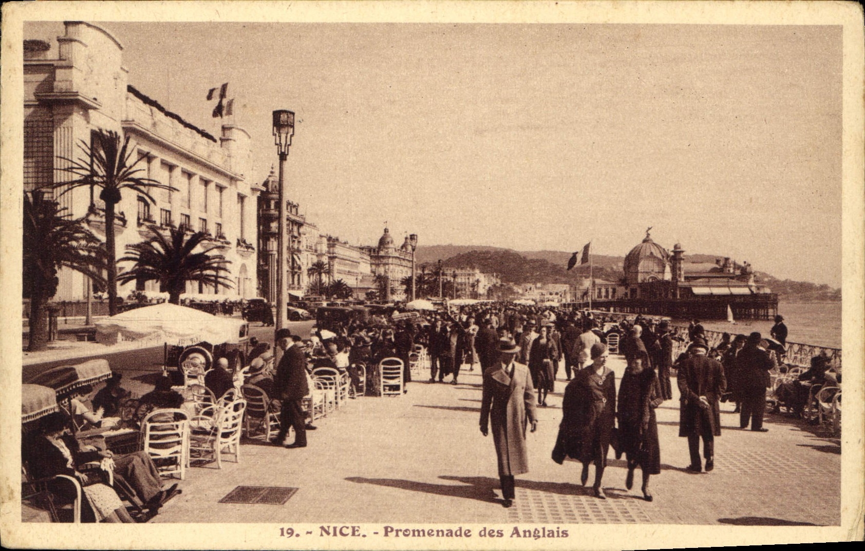 CPA Nice Promenade des Anglais 