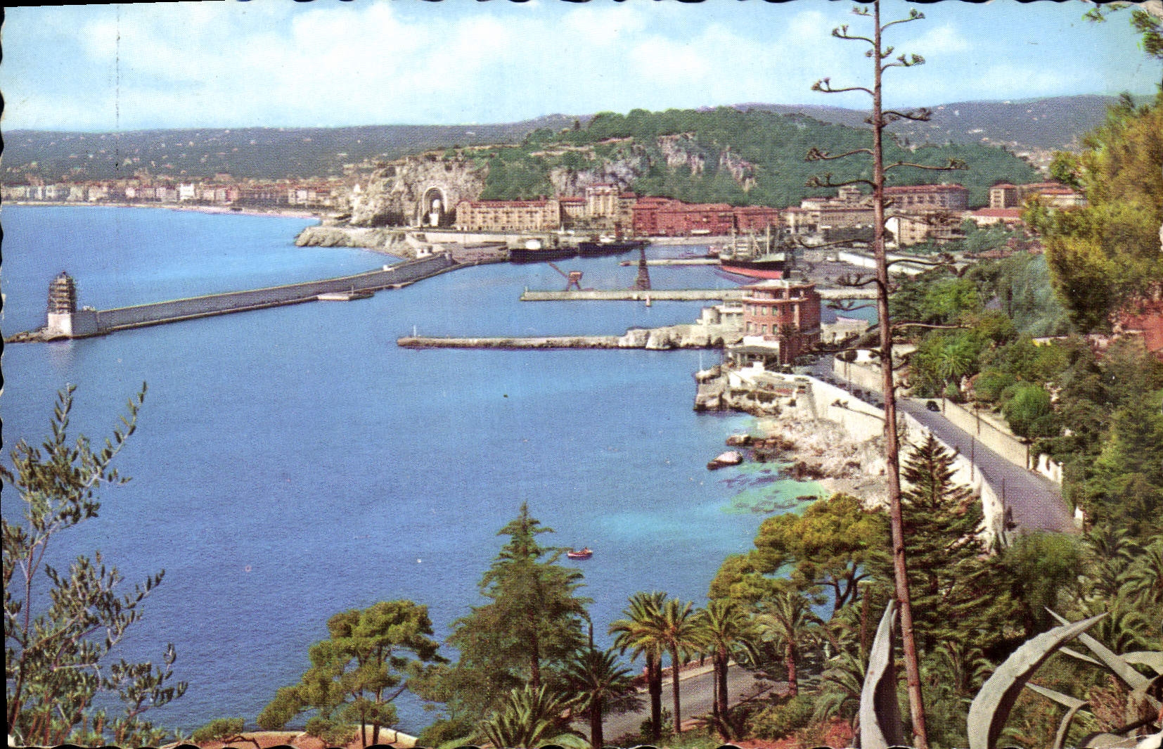 CPA La Cote d'Azur Nice Vue generale 