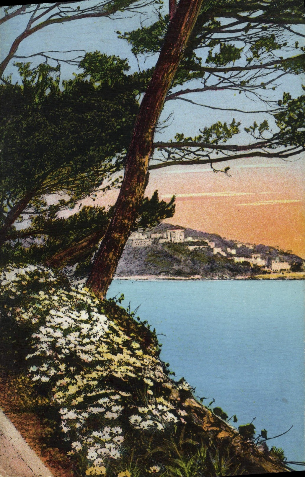 CPA Flore Artistique Au bord de la Mer