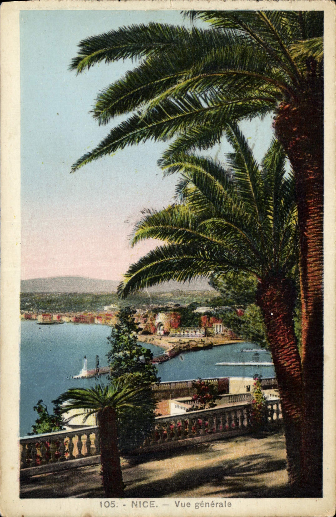 CPA Nice Vue generale 